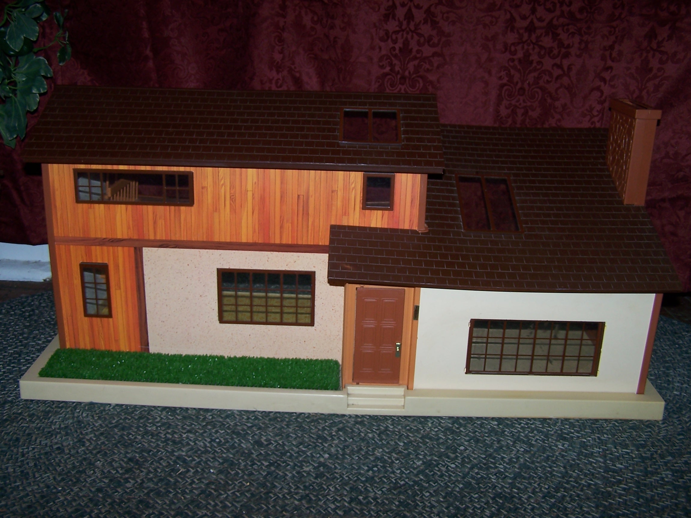 Image 51 of Dollhouse w Family, Furniture, Tomy