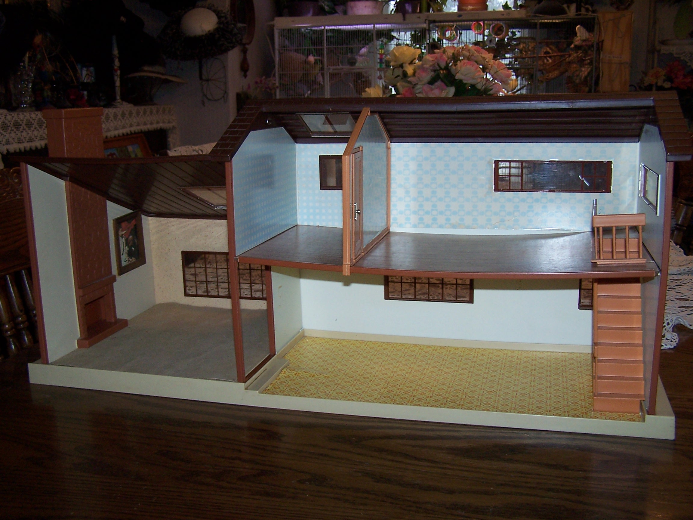 Image 52 of Dollhouse w Family, Furniture, Tomy