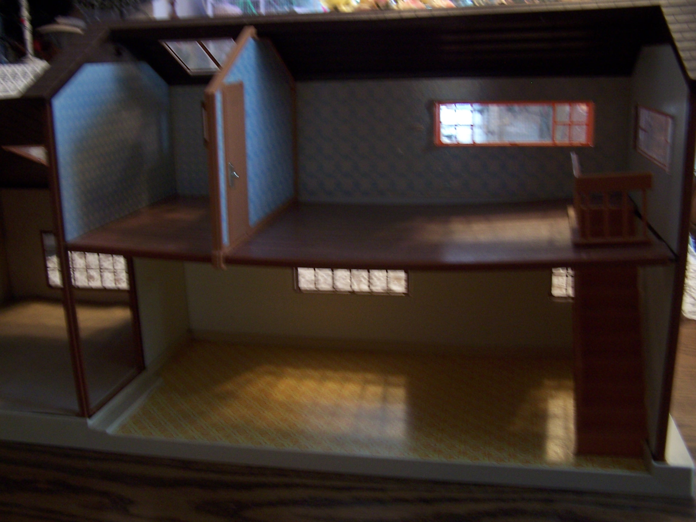Image 53 of Dollhouse w Family, Furniture, Tomy