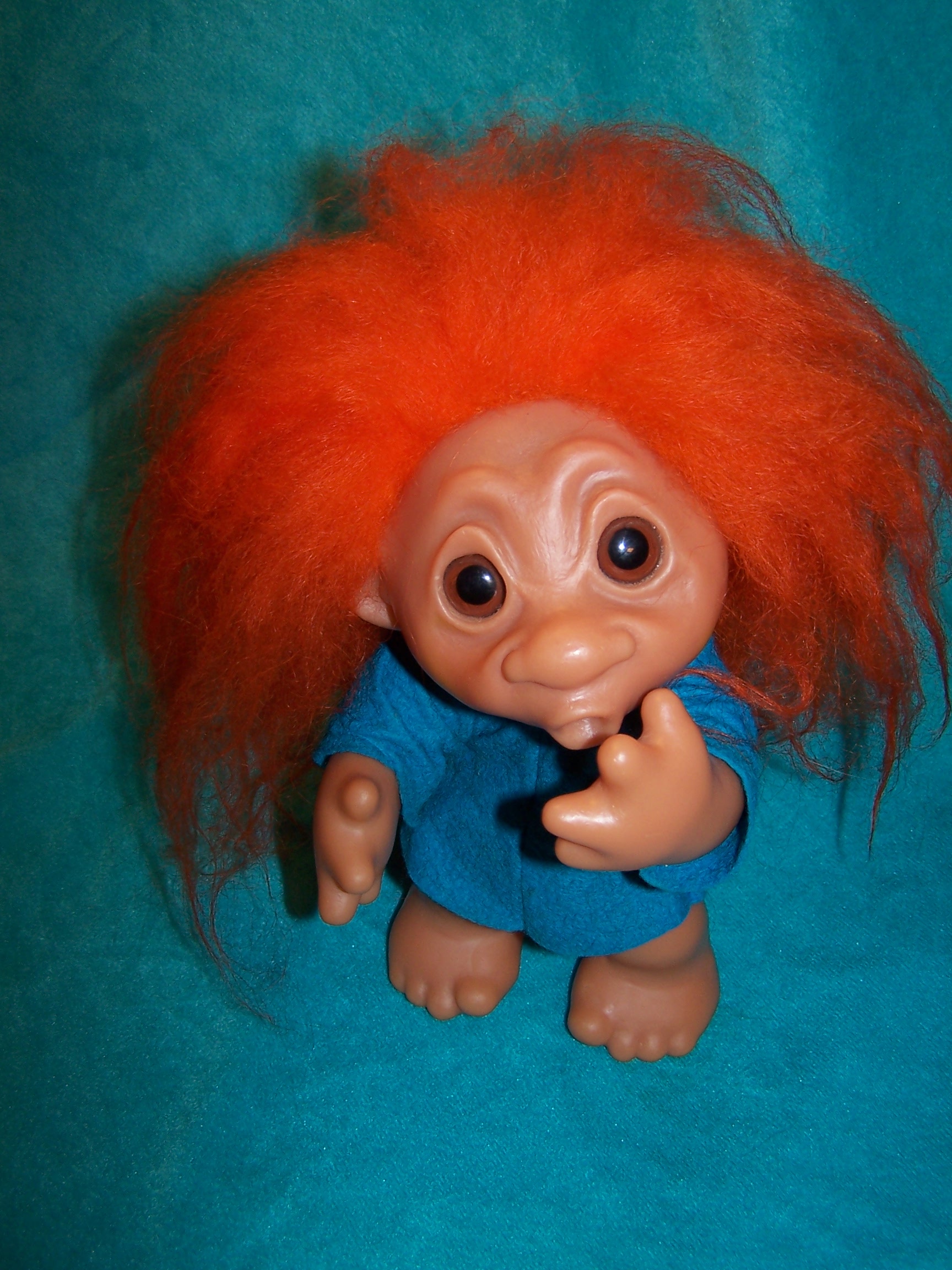 Image 2 of Norfin Troll Doll Heather, Denmark, 1977, Orig Tag