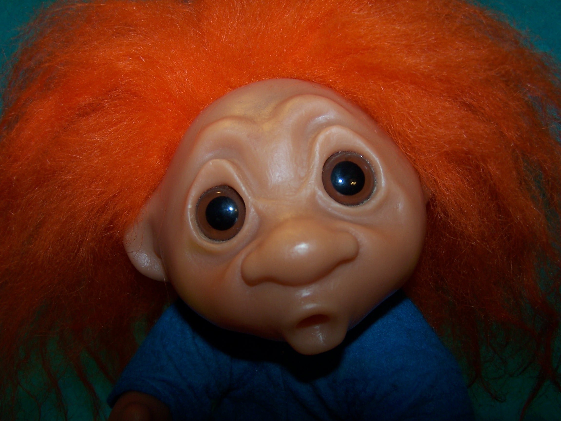 Image 1 of Norfin Troll Doll Heather, Denmark, 1977, Orig Tag