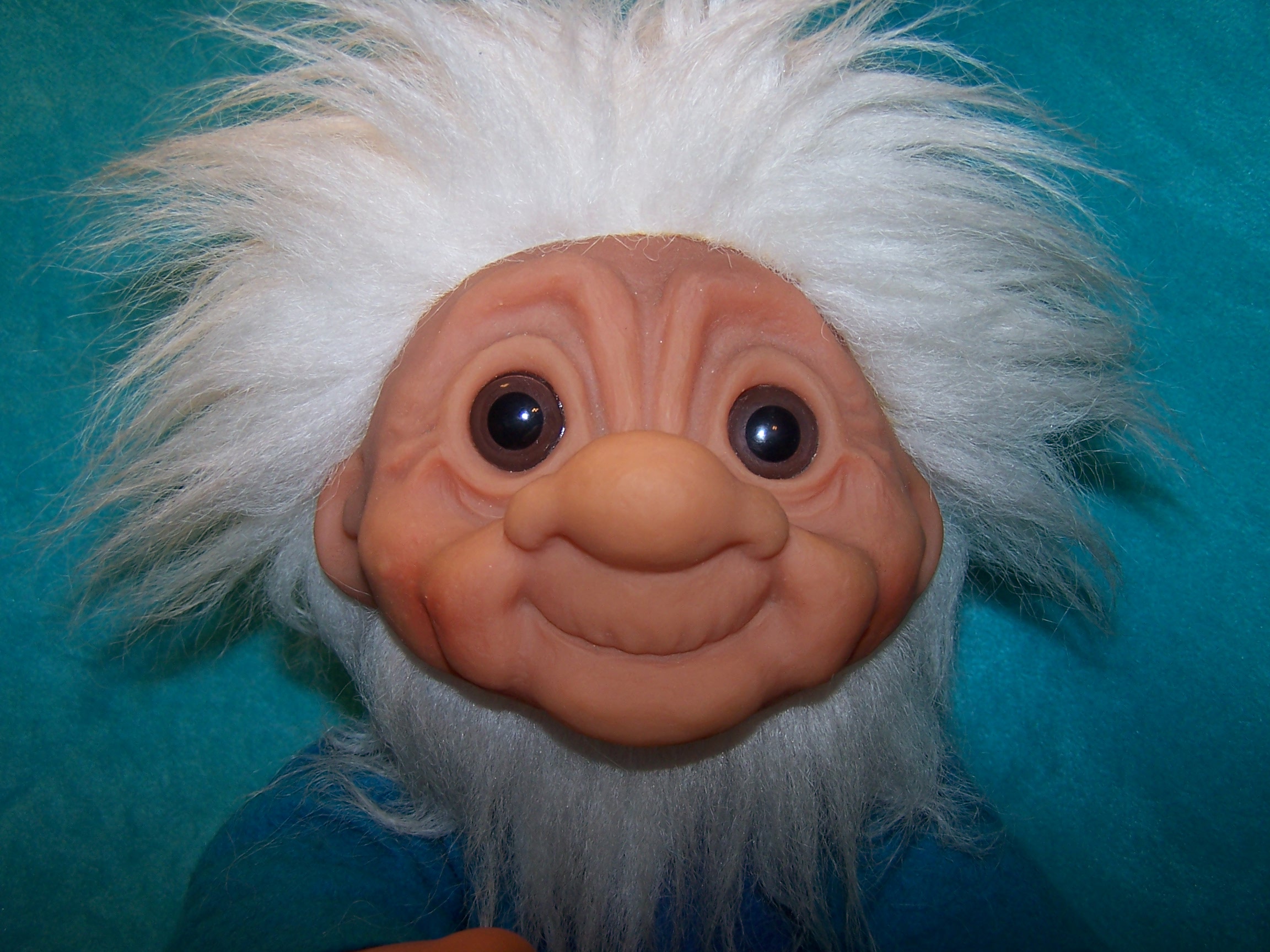 Image 1 of Norfin Troll Doll Grandpa, Thomas Dam, 1977 Denmark