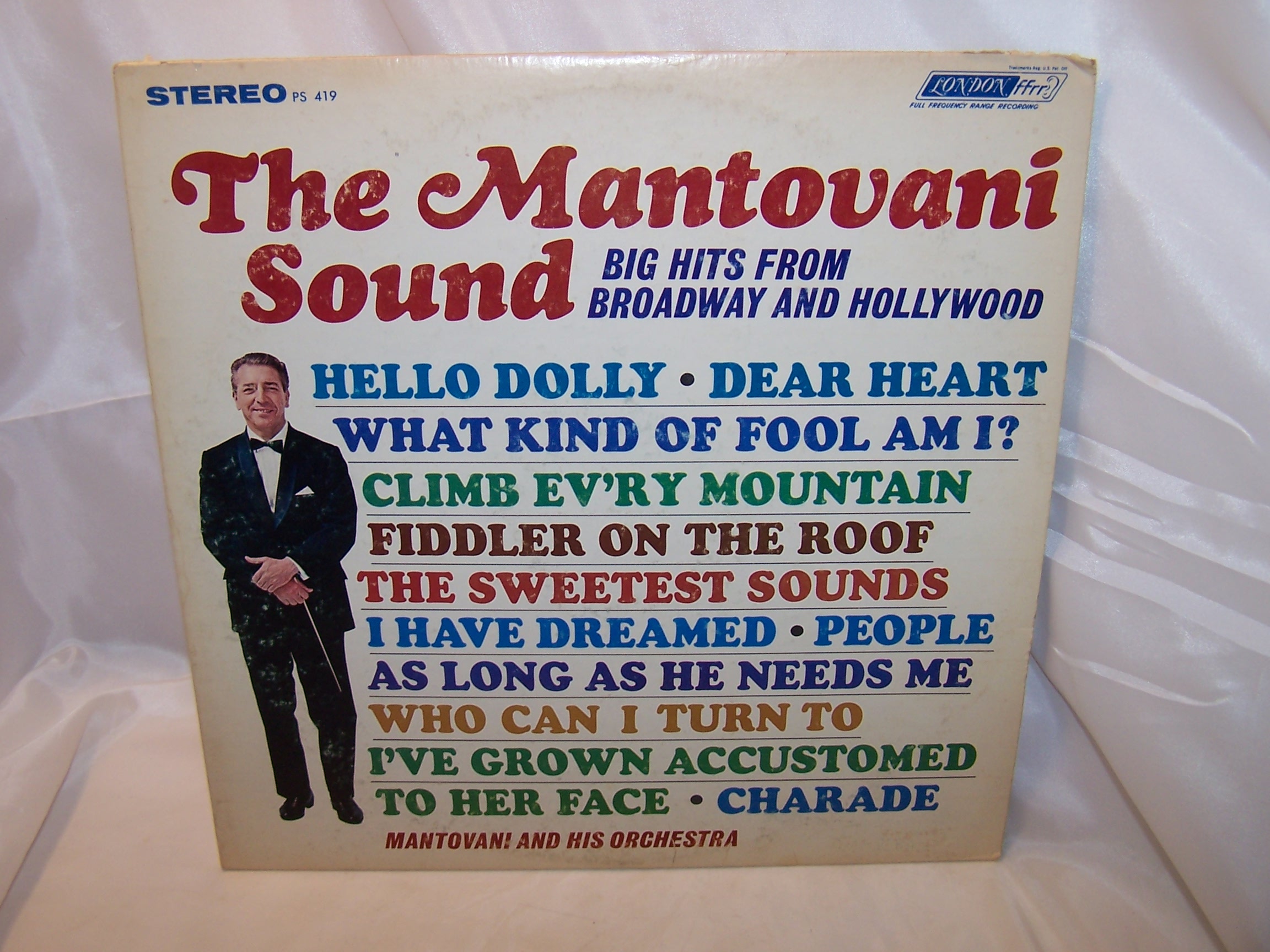 The Mantovani Sound LP Record