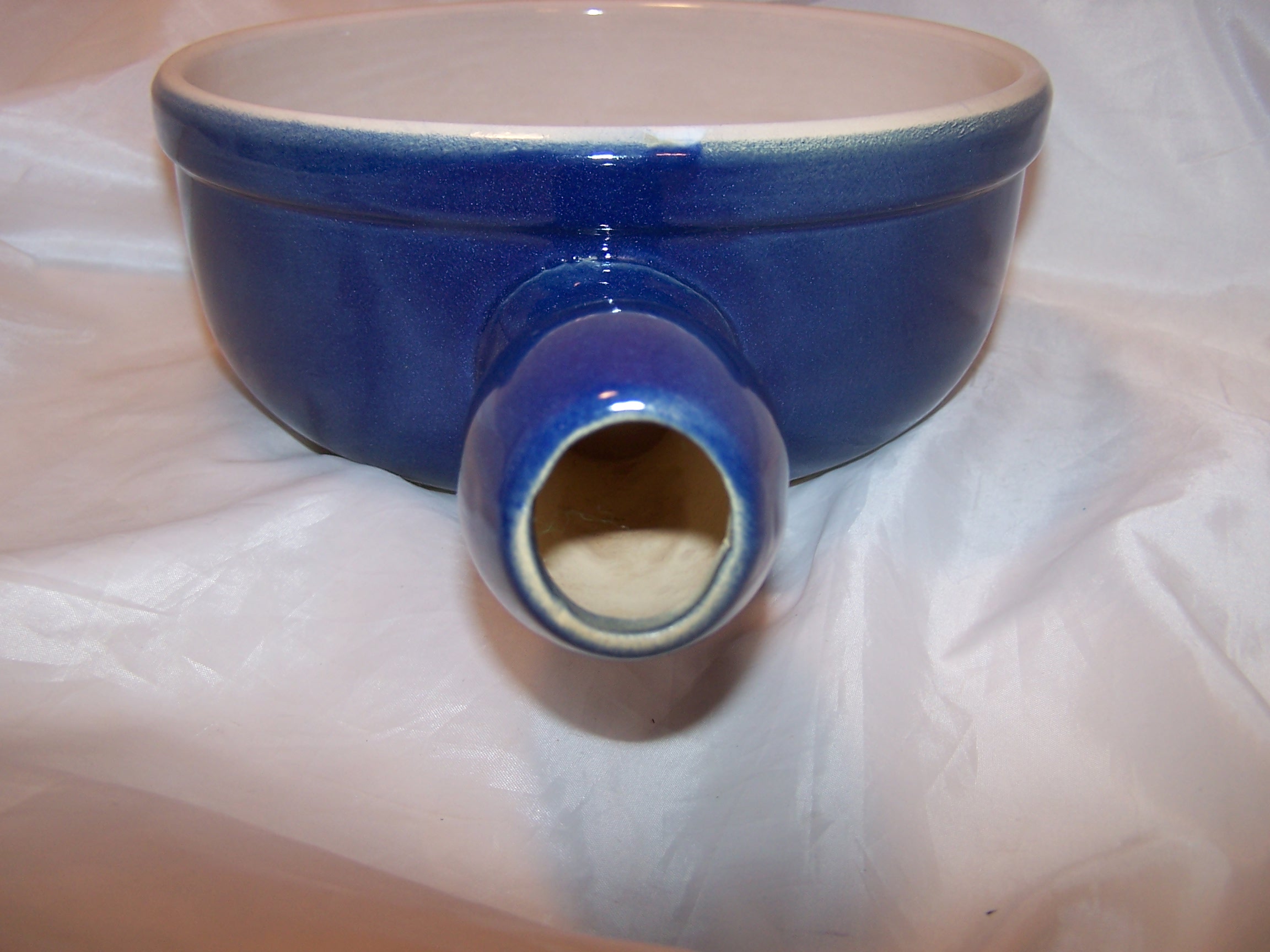 Cooking Pot, Cobalt Blue Microwave Stoneware, CCF, France