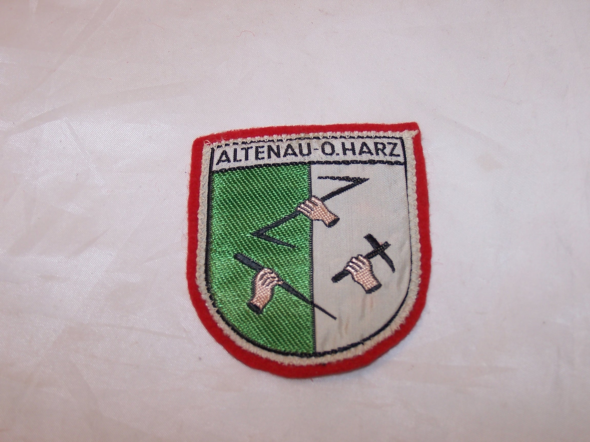 Altenau O Harz, Germany, Cloth Patch, Vintage