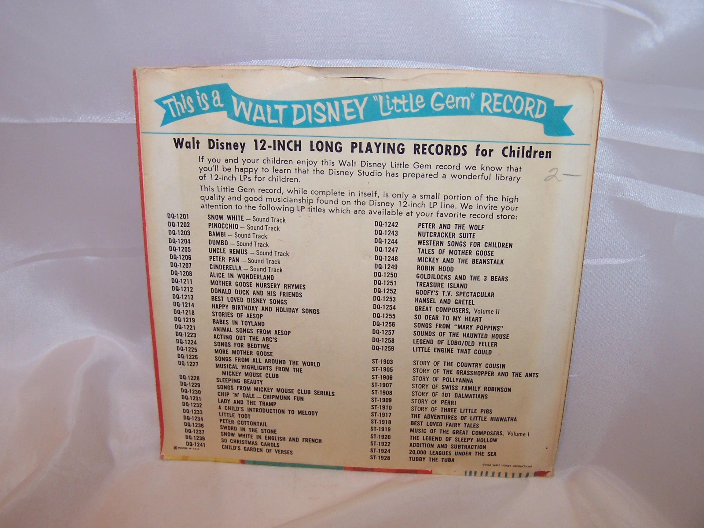 Image 3 of Mary Poppins, A Spoonful of Sugar, 45 RPM Record, 1964