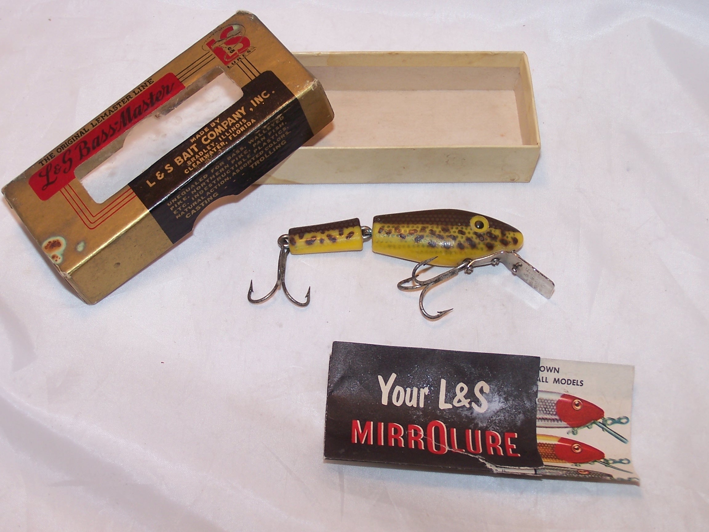 Image 8 of LS Bass Master Fishing Lure, 1523, Vintage w Box