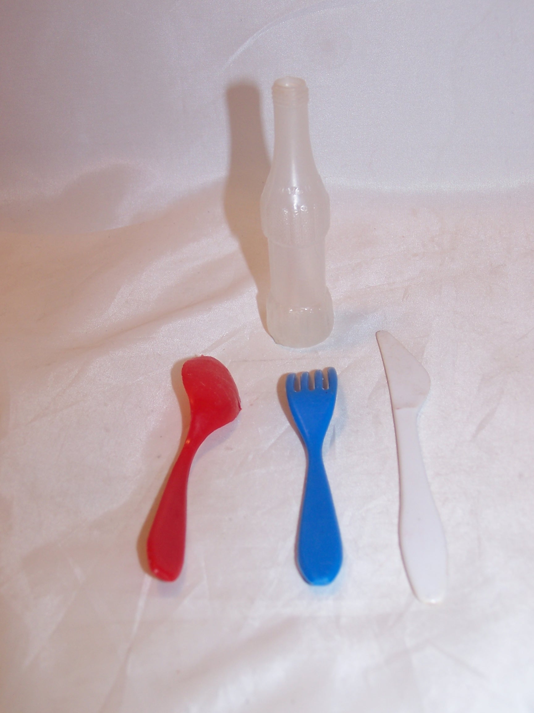 Image 1 of Toy Utensils, Pop Bottle, Plastic, Vintage Toy Free