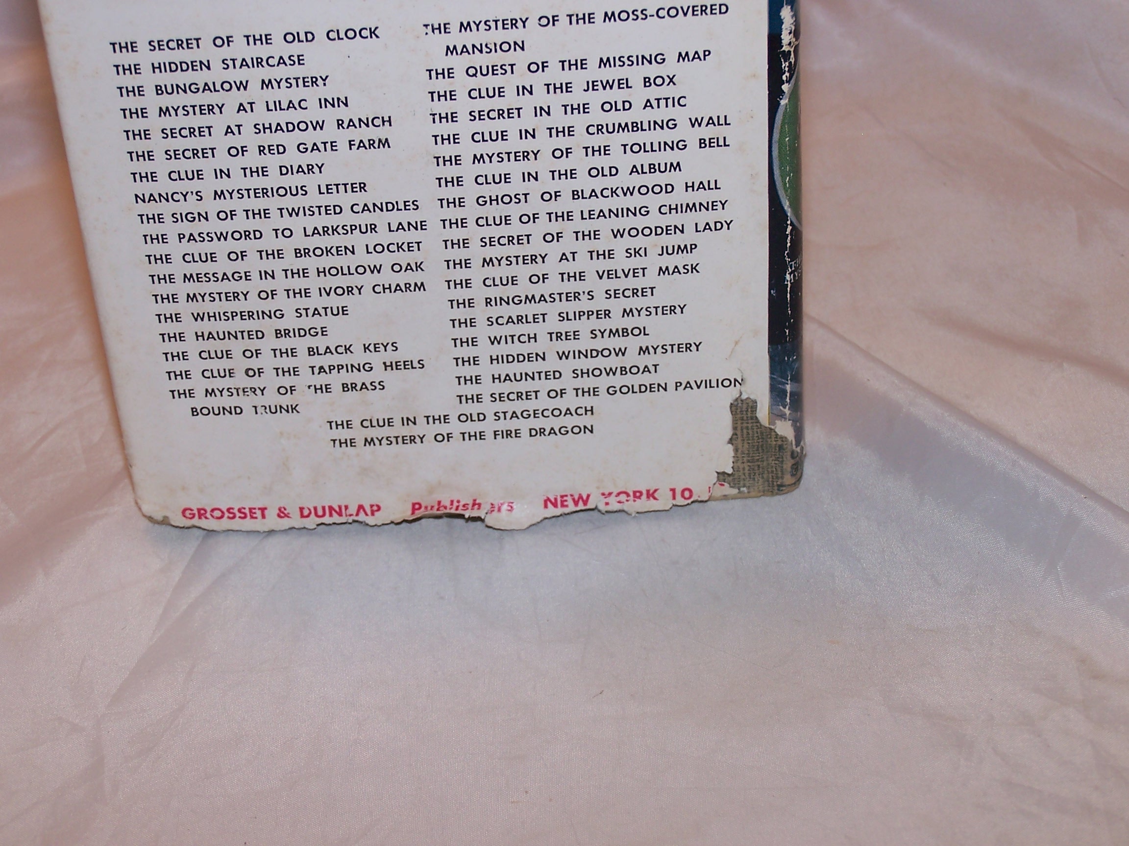 Image 6 of Dana Girls The Secret at the Gatehouse, Carolyn Keene, w Jacket