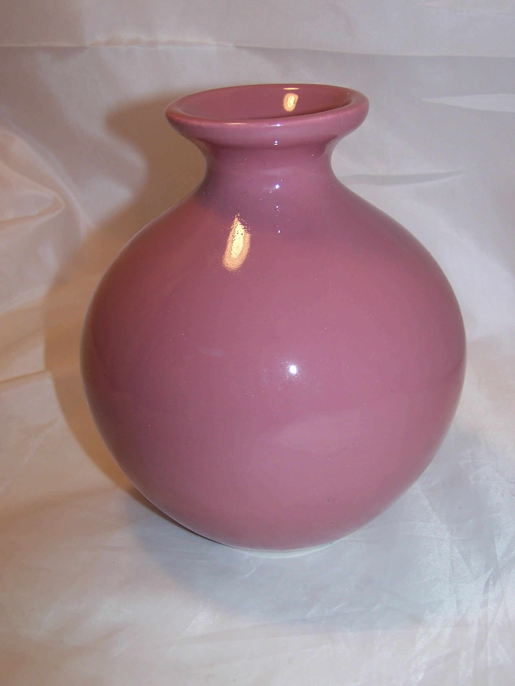 Haeger Pink Mauve Vase, 1993