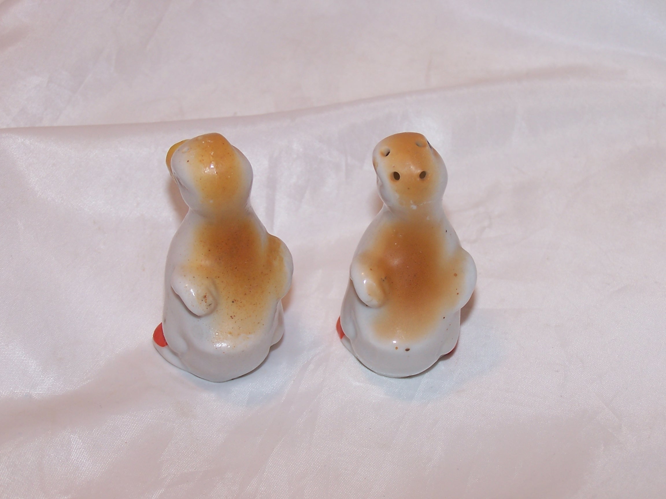 Image 2 of Duck Salt and Pepper Shakers, Little Brown Ducks, Japan