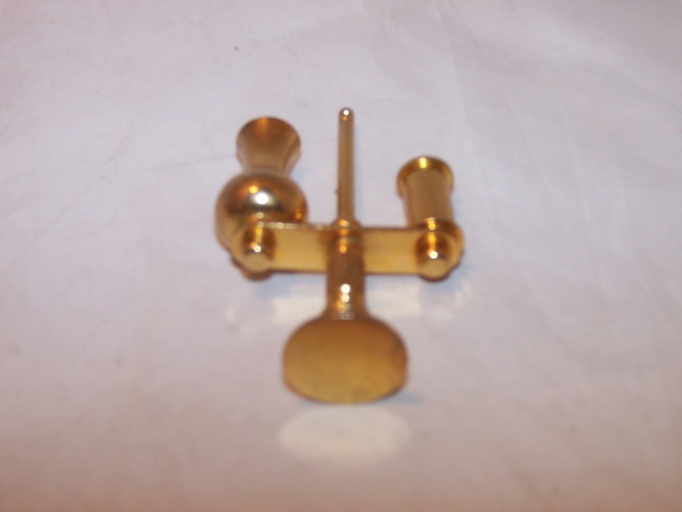 Image 5 of Dollhouse Brass Lamp, Miniature Lamp