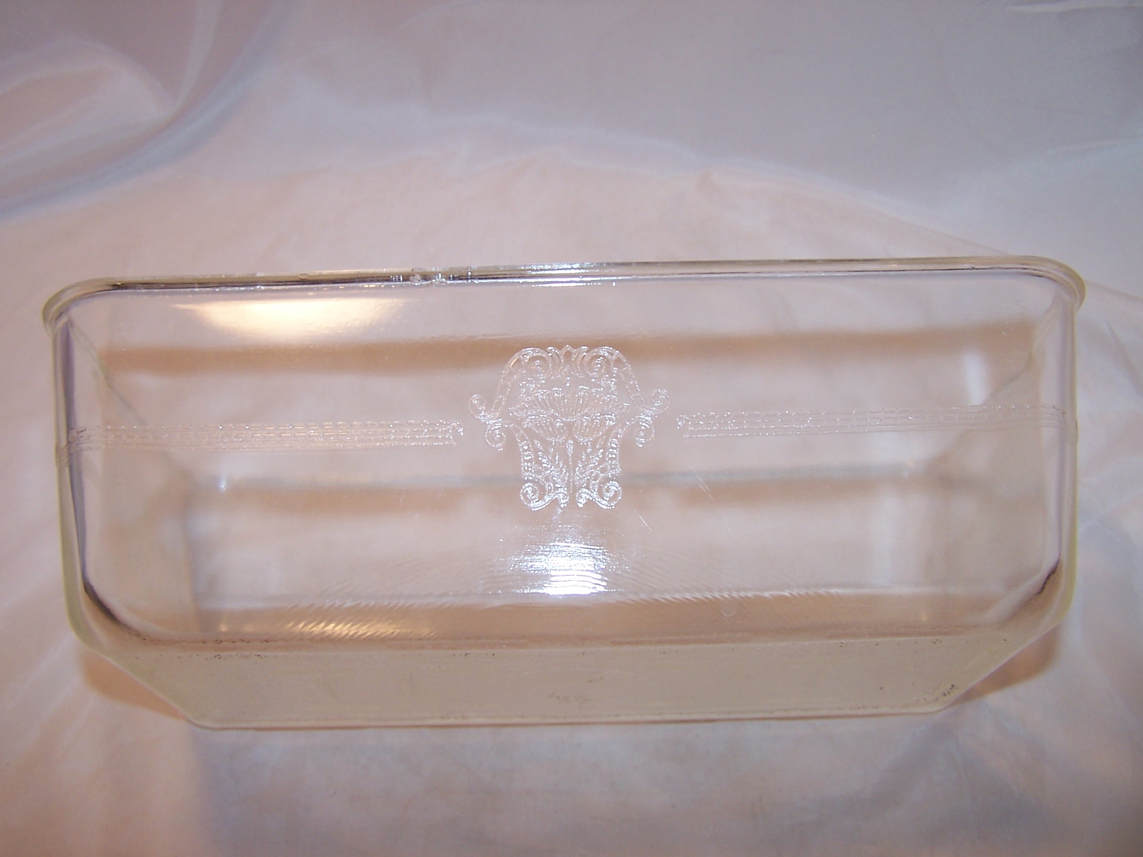 Image 9 of Glasbake Bake Set, Embossed, Elegant, 1911