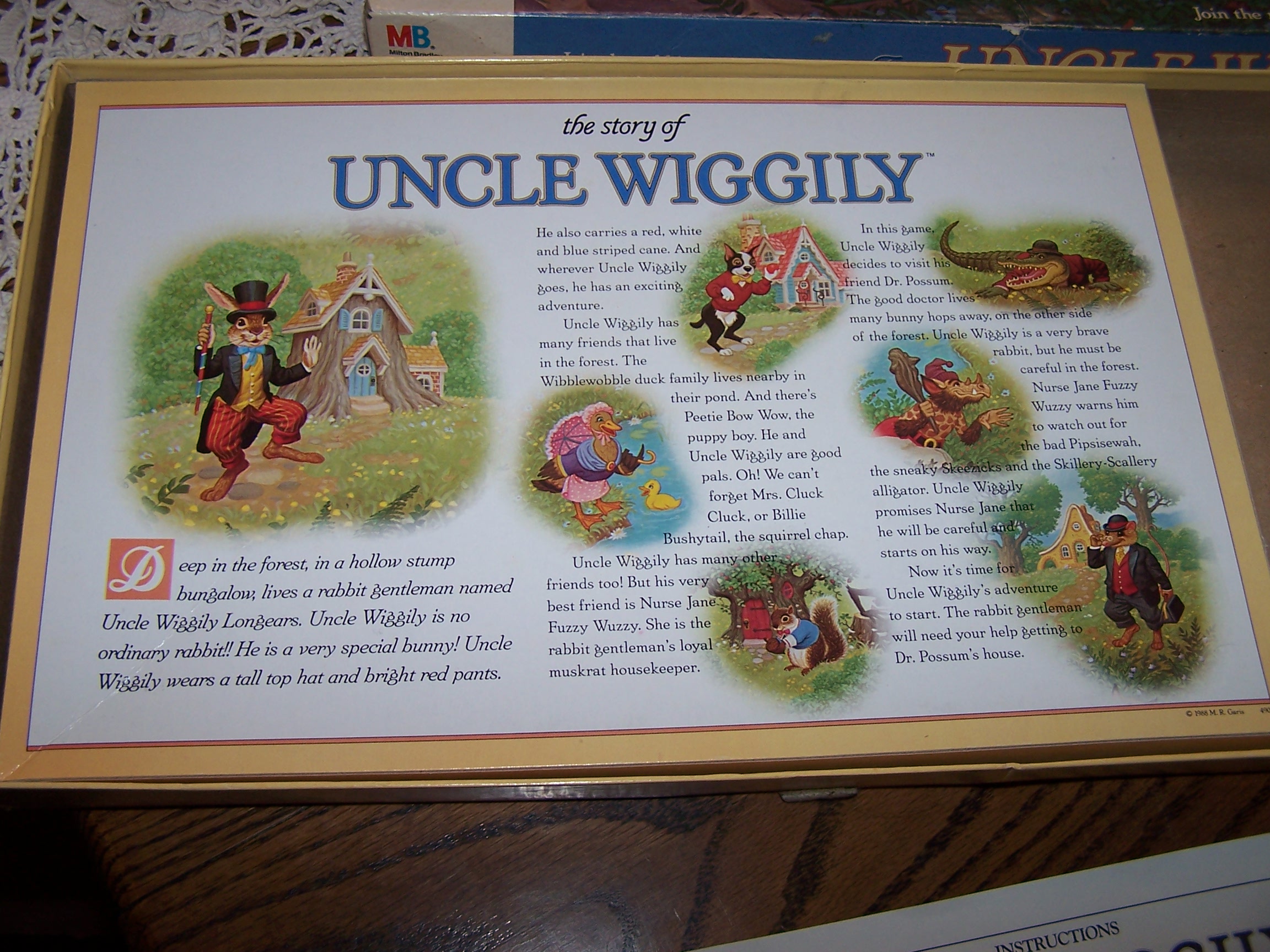 Storyboard about Uncle Wiggily