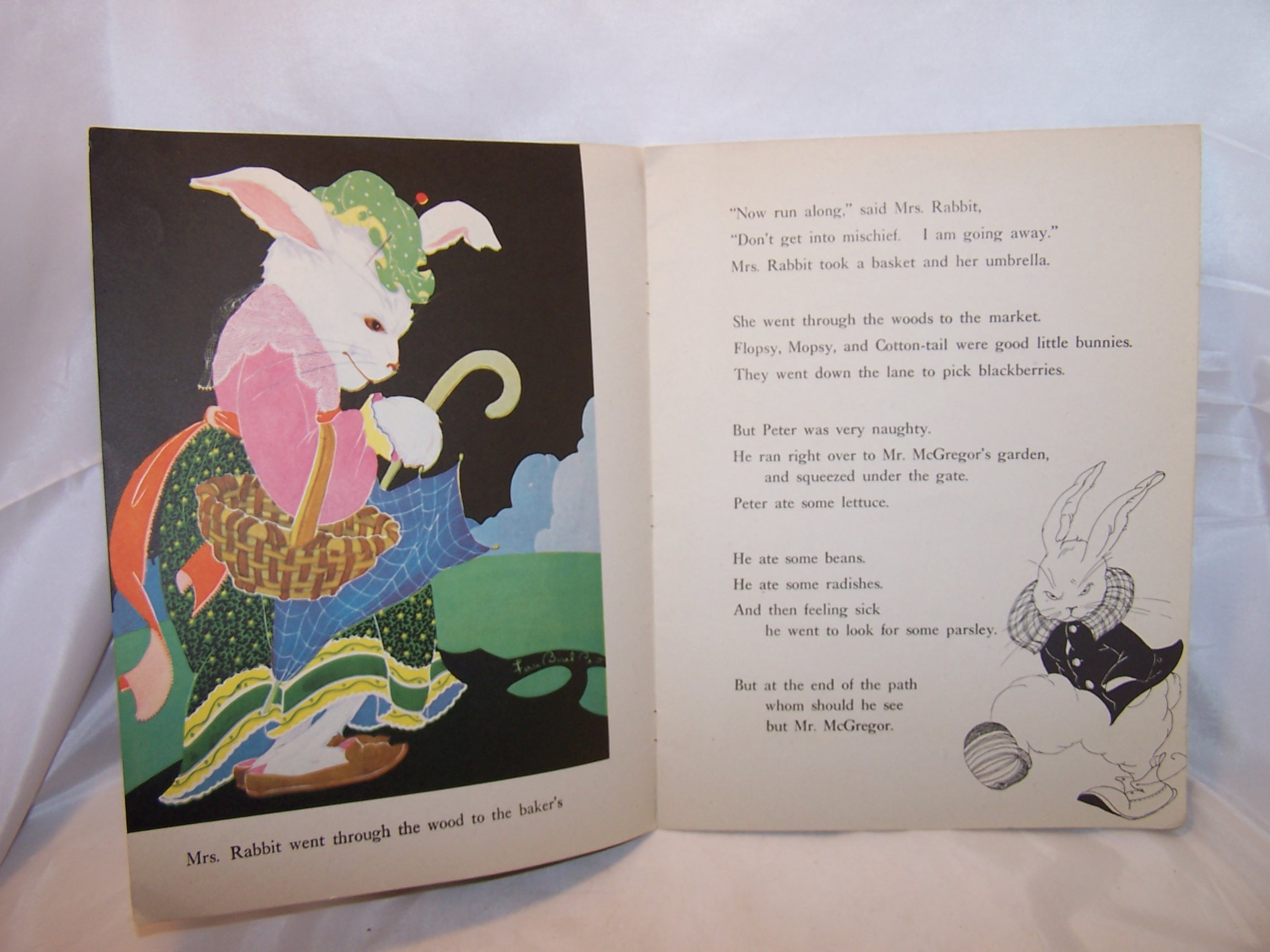 Image 4 of Peter Rabbit Book, Storybook, 1946, Aldredge and McKee, Prang Company Publishers