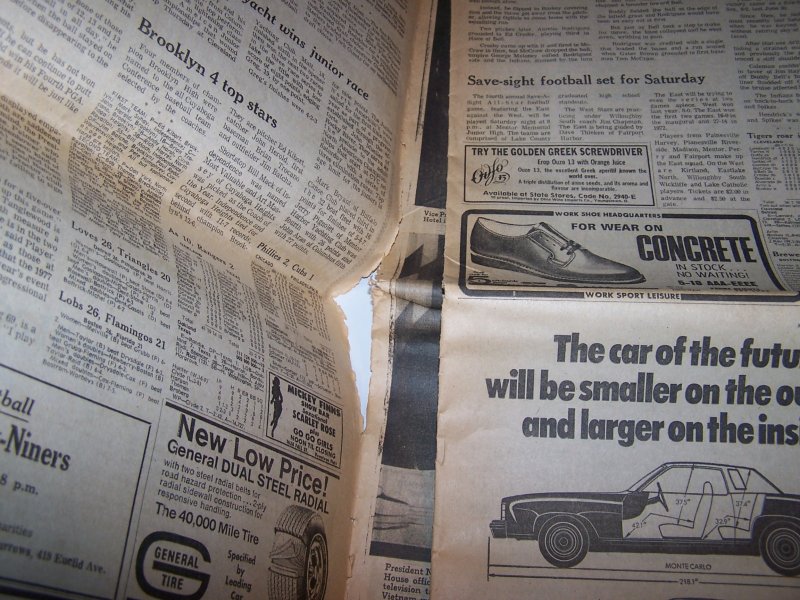 Image 3 of Cleveland Browns Football Team Walkout, 1974, Cleveland Plain Dealer