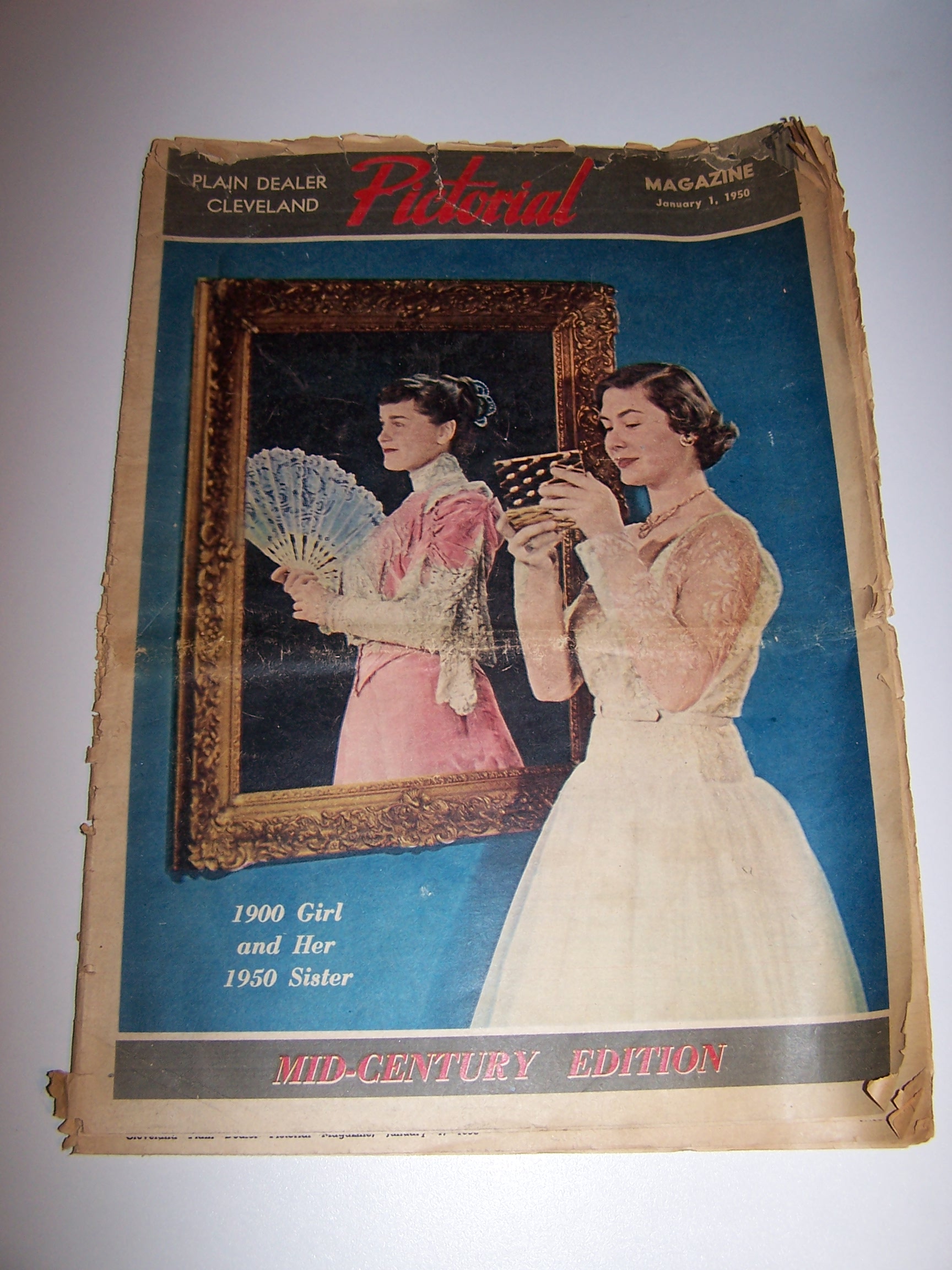 Mid Century Edition Pictorial Magazine, 1950, Cleveland Plain Dealer