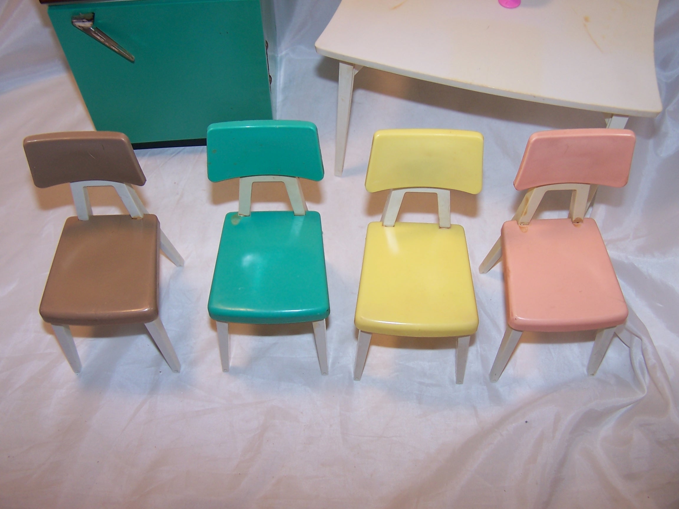 Four Barbie Chairs