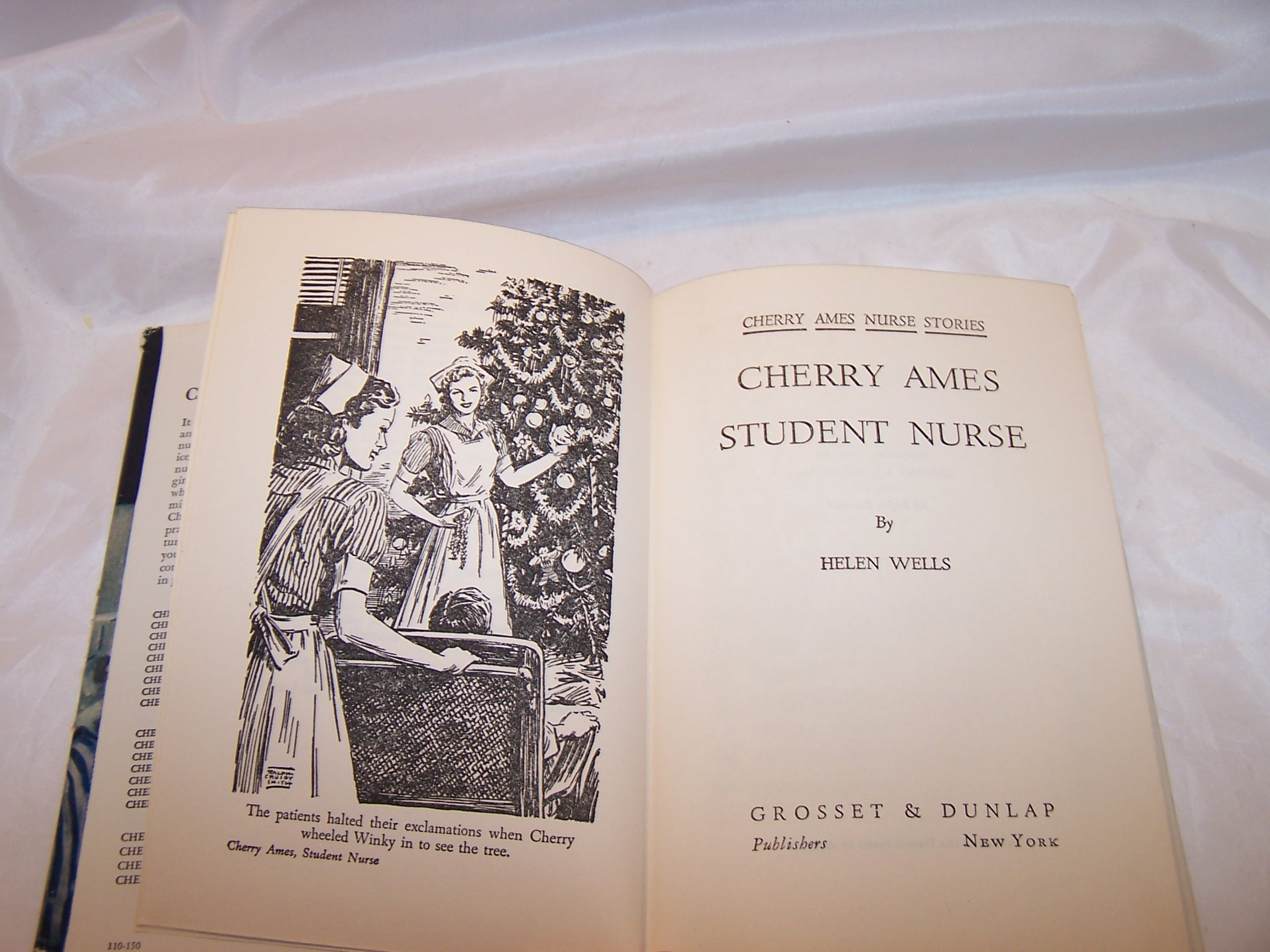 Image 1 of Cherry Ames, Student Nurse, Helen Wells, 1943 w Dust Jacket