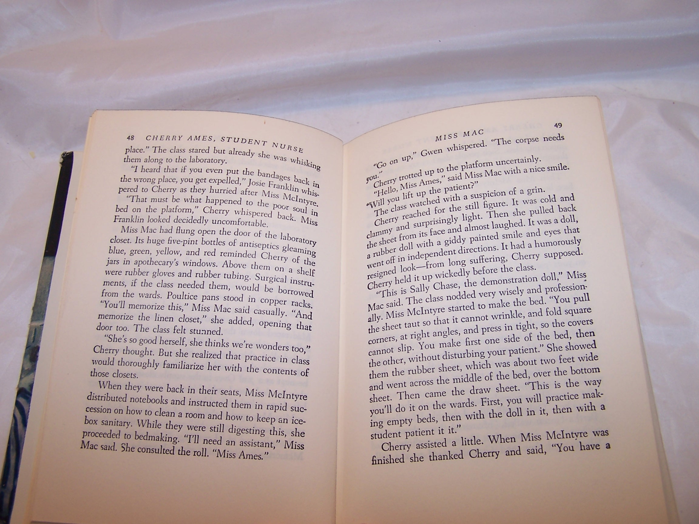 Image 2 of Cherry Ames, Student Nurse, Helen Wells, 1943 w Dust Jacket