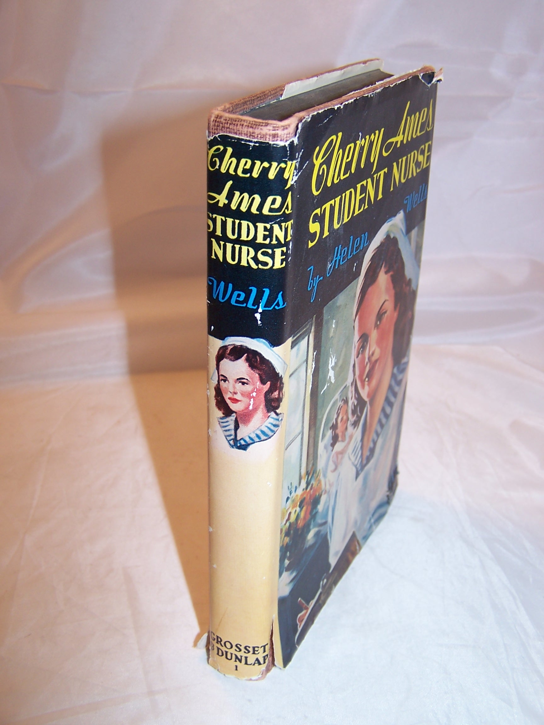 Yellow Book Cover Spine