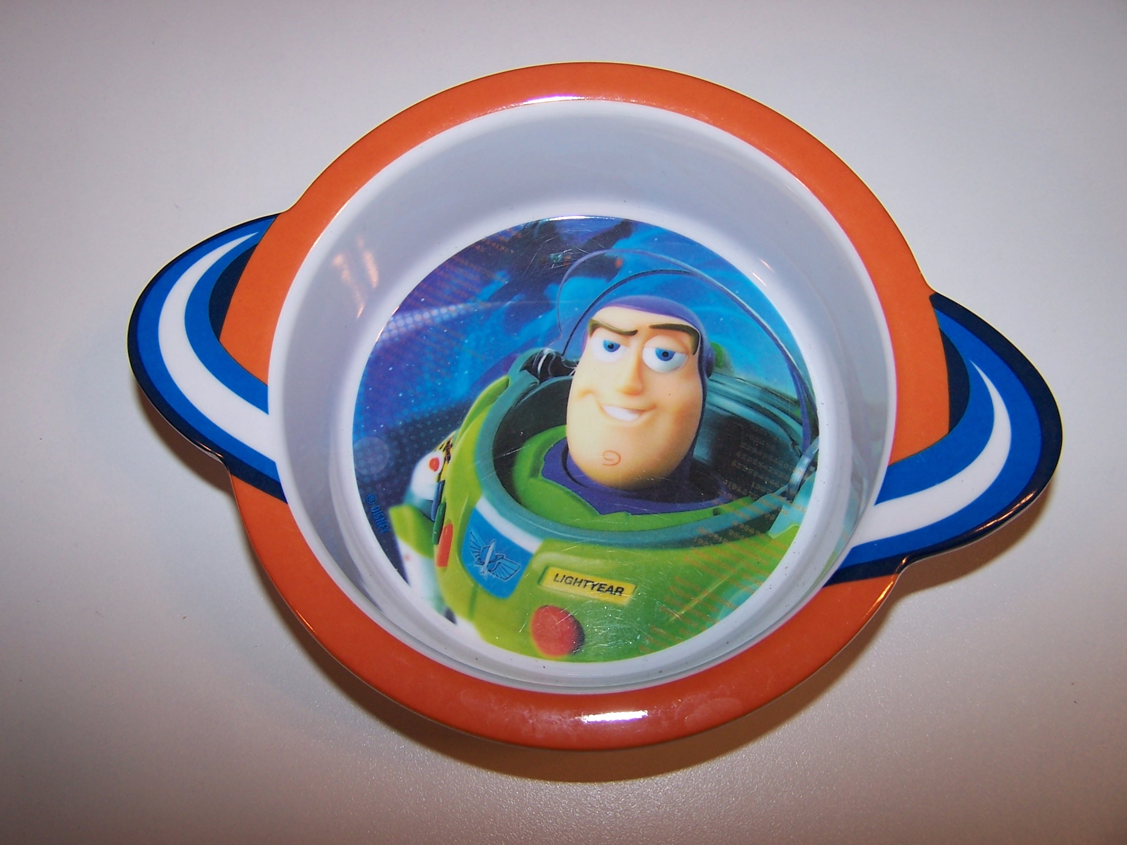 Buzz Lightyear Cereal Bowl, Child Size, Plastic, Disney