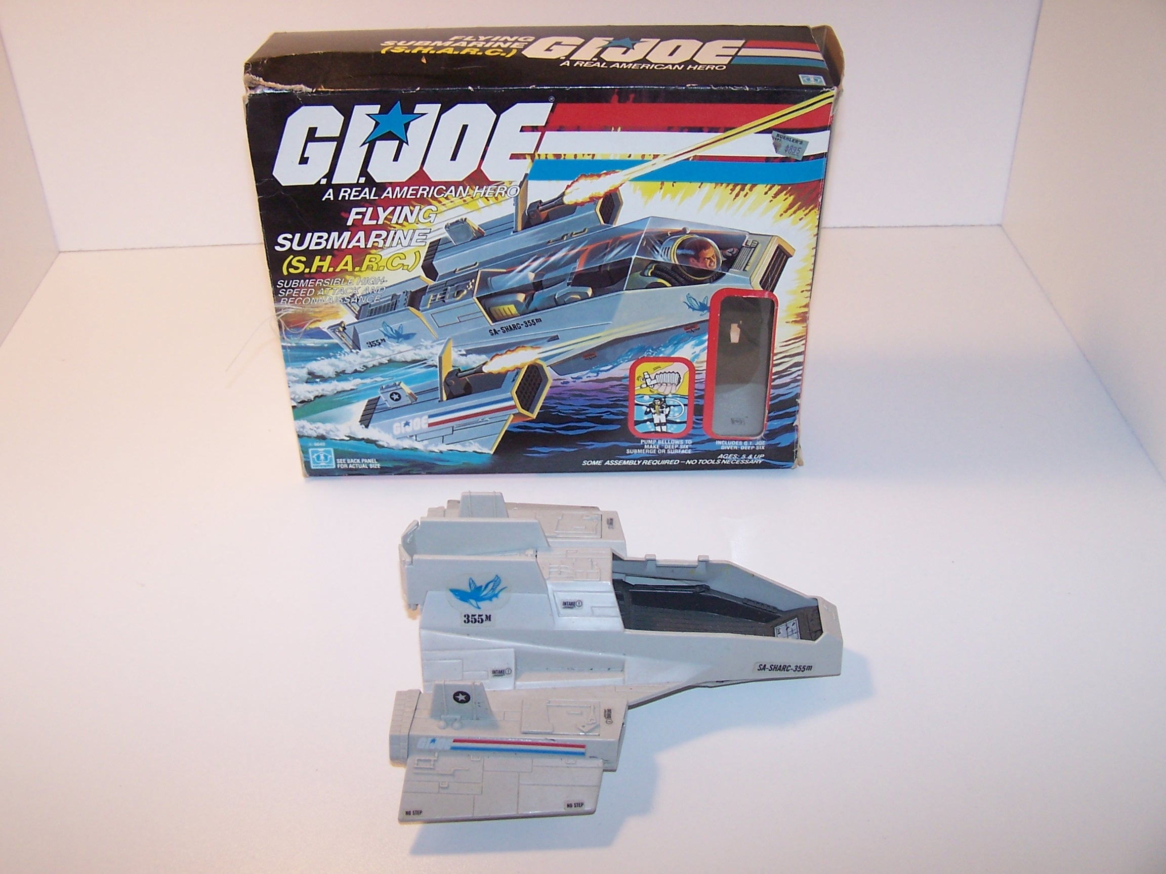 GI Joe SHARC w Box, 1984