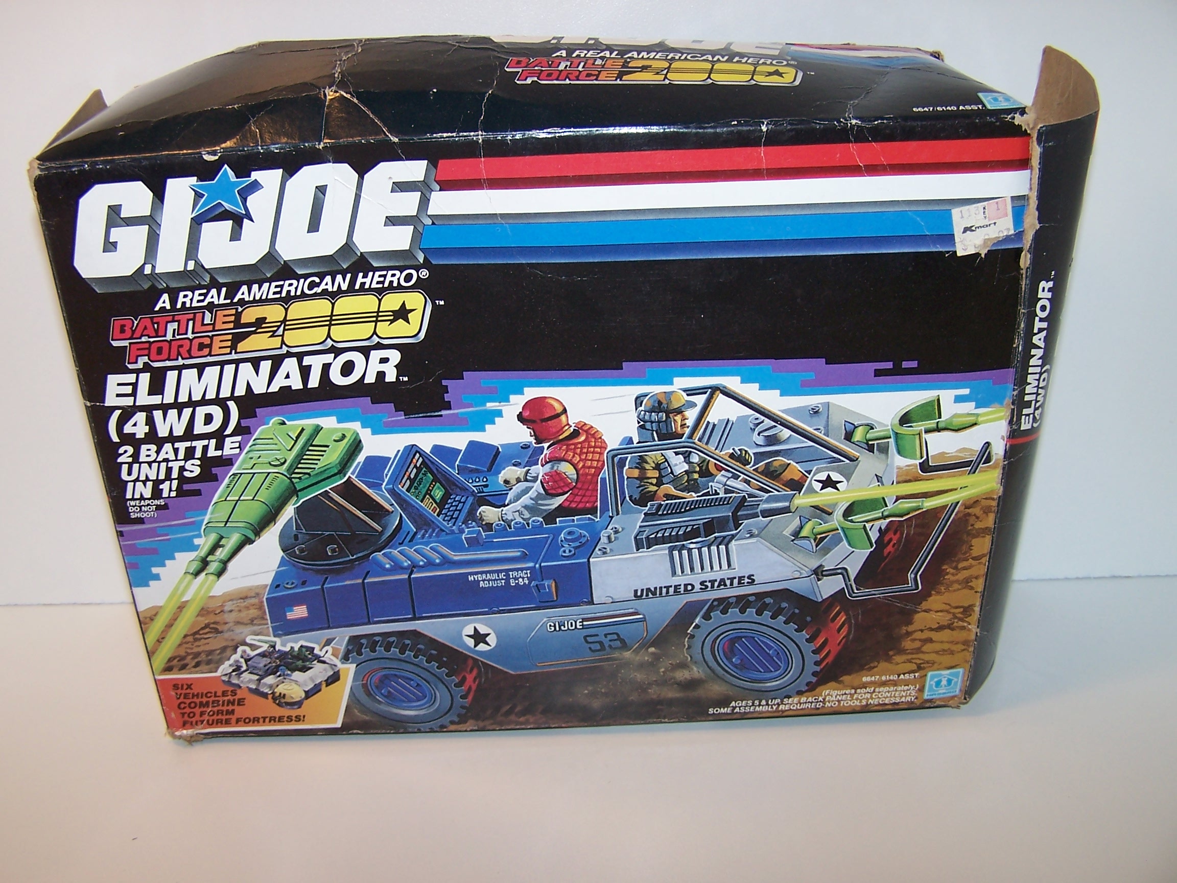 GI Joe Eliminator Box Only, Hasbro