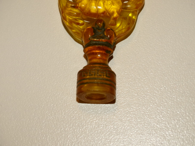 Image 4 of Shih Tzu Dog Lamp Finial, Chinese Style Vintage