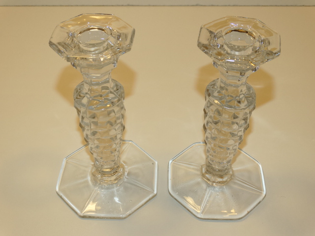 Fostoria American Candlesticks