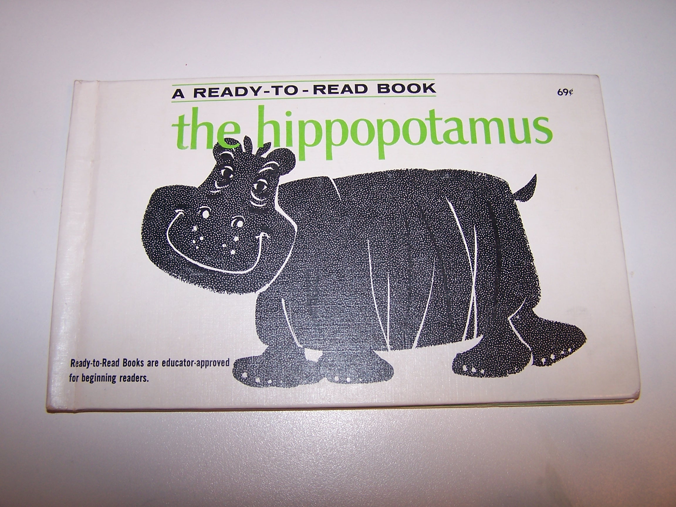 The Hippopotamus, Ready to Read Book, Wonder Books, 1965