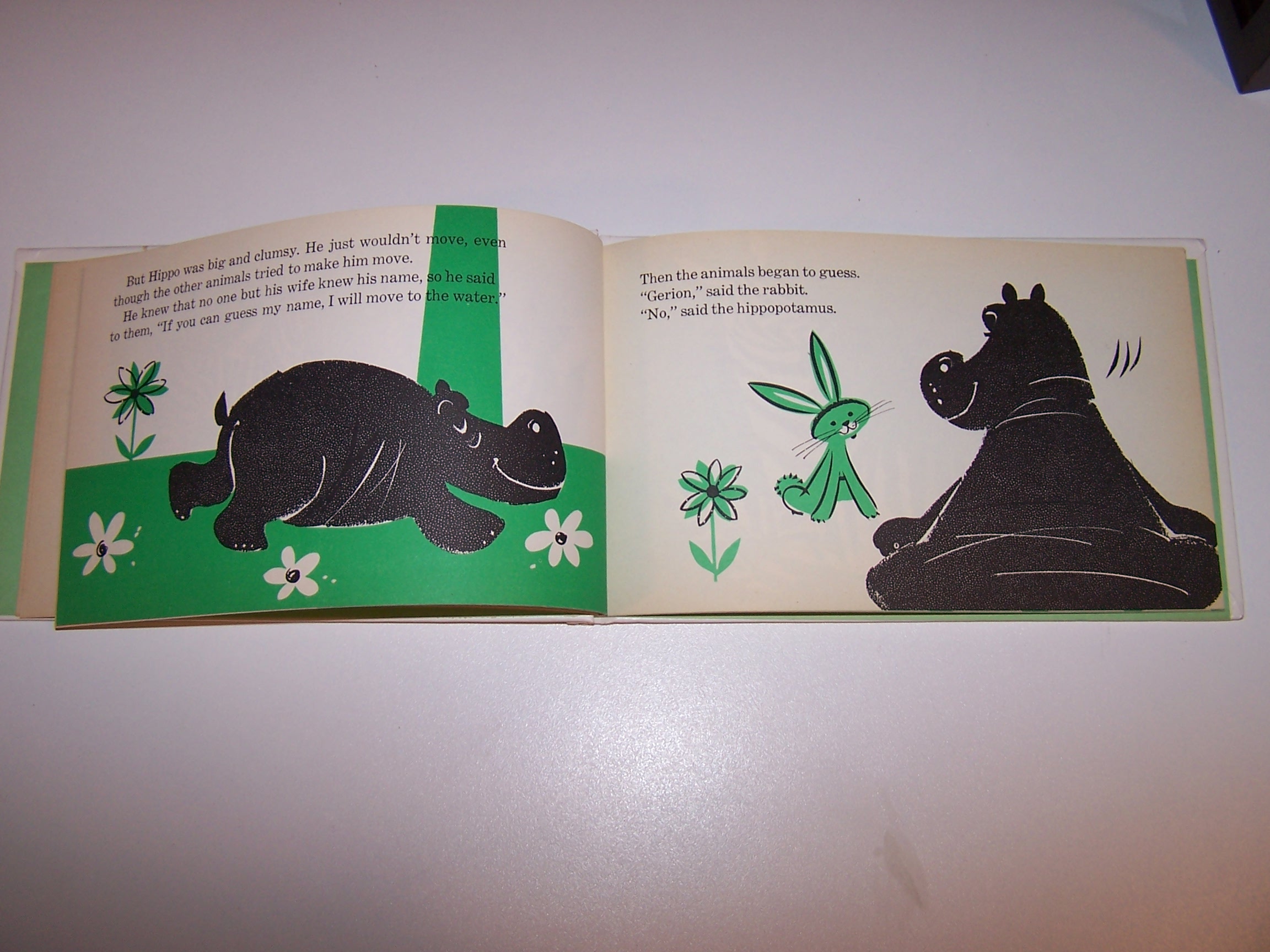 Image 2 of The Hippopotamus, Ready to Read Book, Wonder Books, 1965