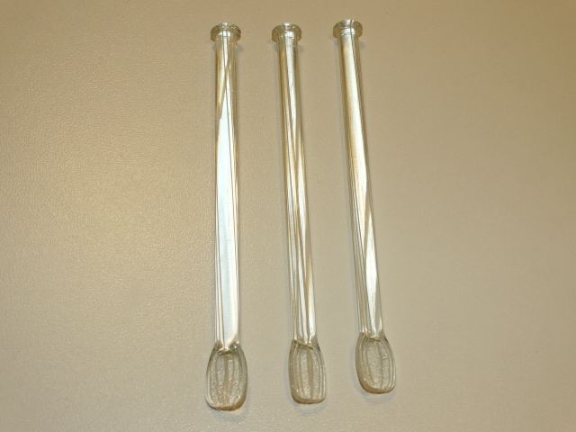 Three Pinstripe Swizzle Sticks