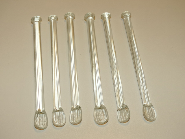 Six Pinstripe Swizzle Sticks