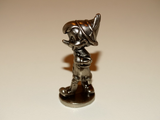 Pinocchio Monopoly Playing Piece, Disney