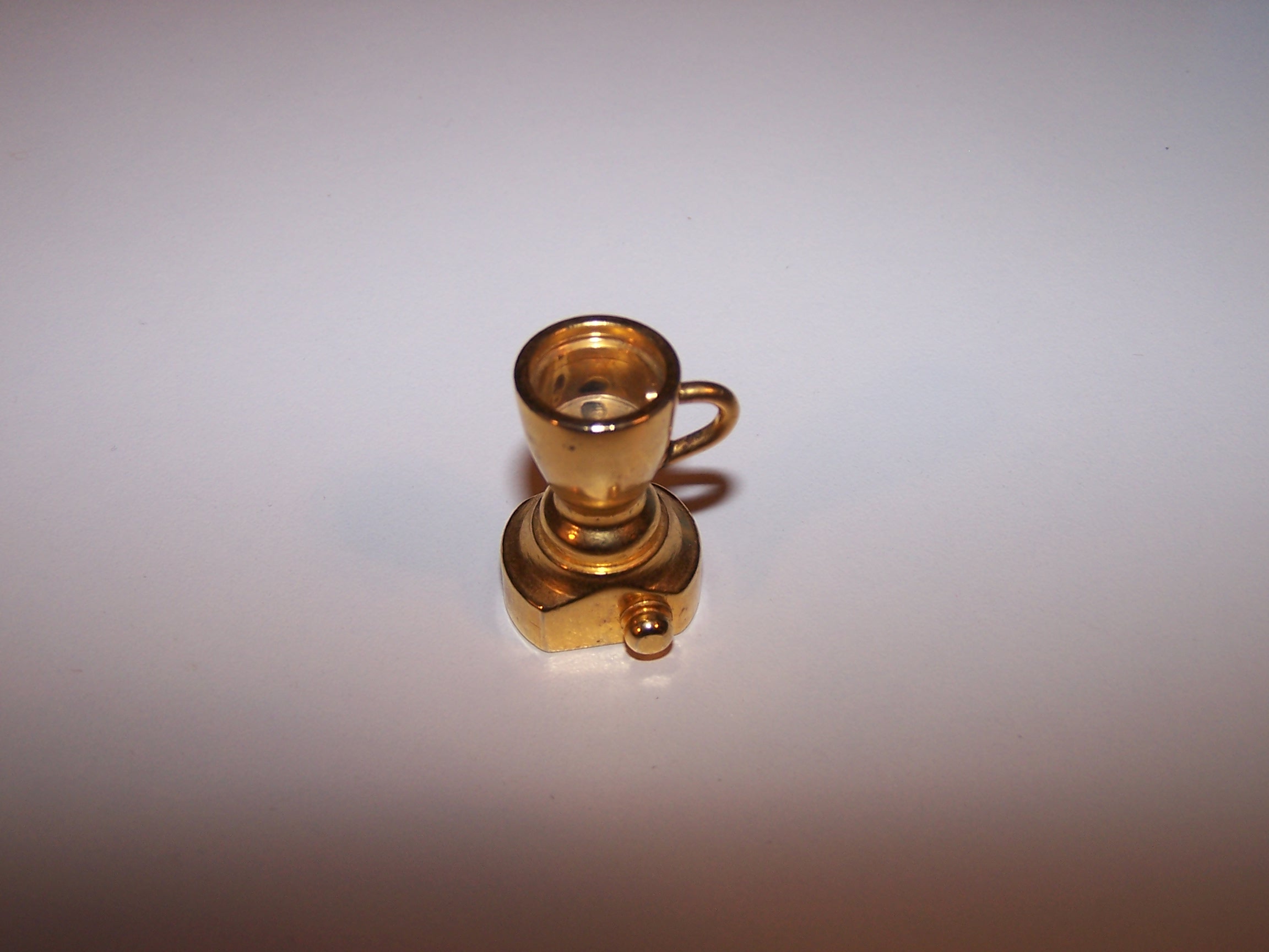 Image 1 of Dollhouse Brass Trophy, Miniature