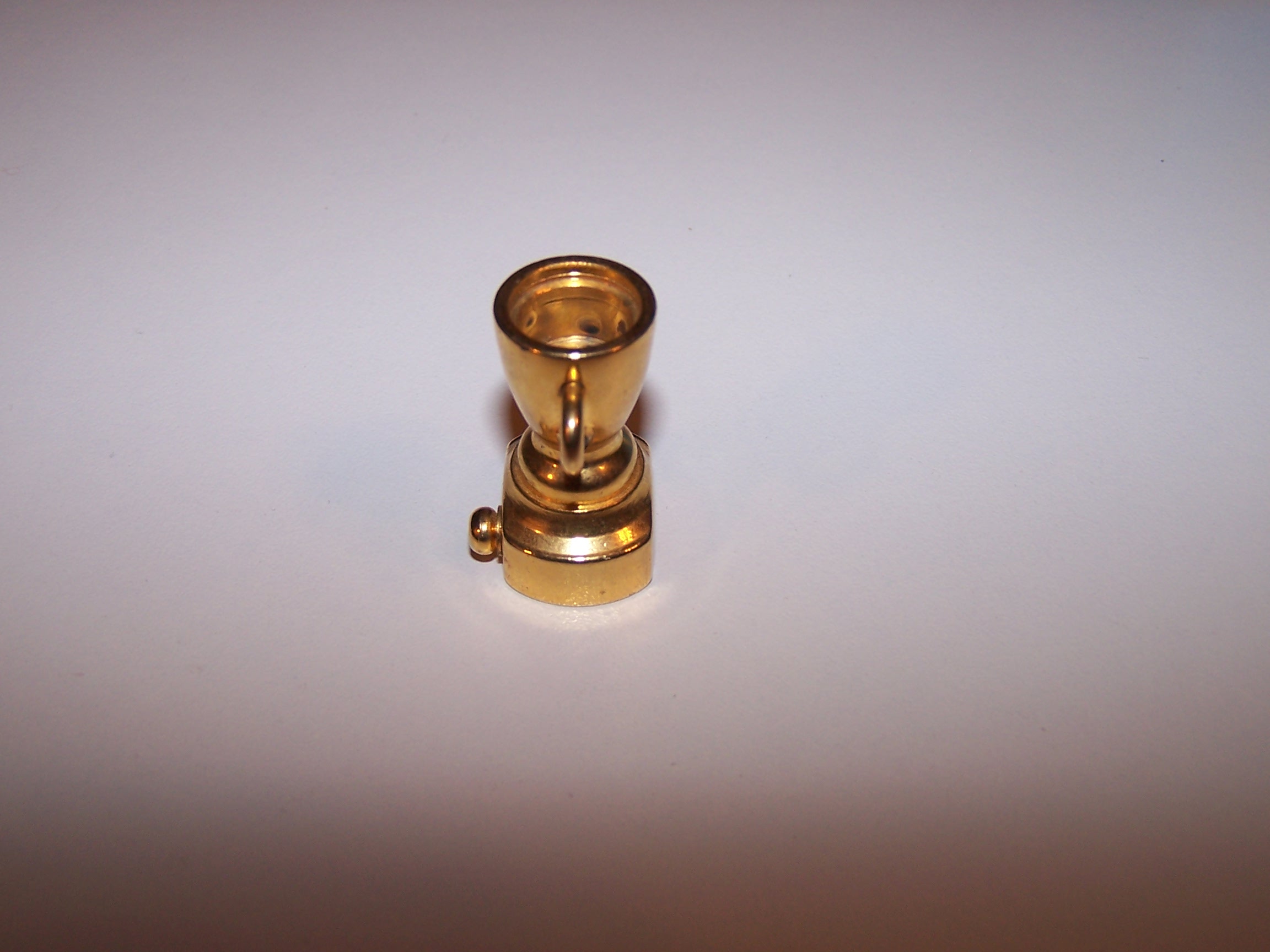 Image 2 of Dollhouse Brass Trophy, Miniature