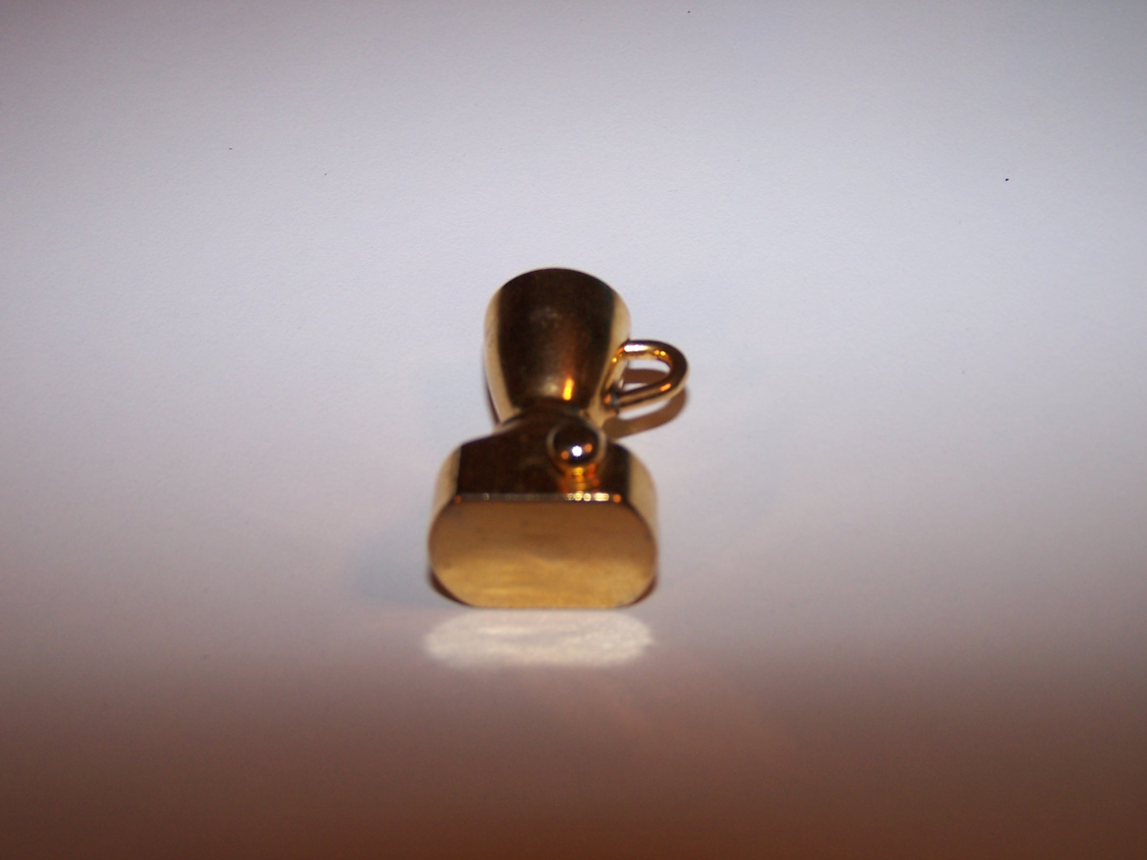 Image 4 of Dollhouse Brass Trophy, Miniature