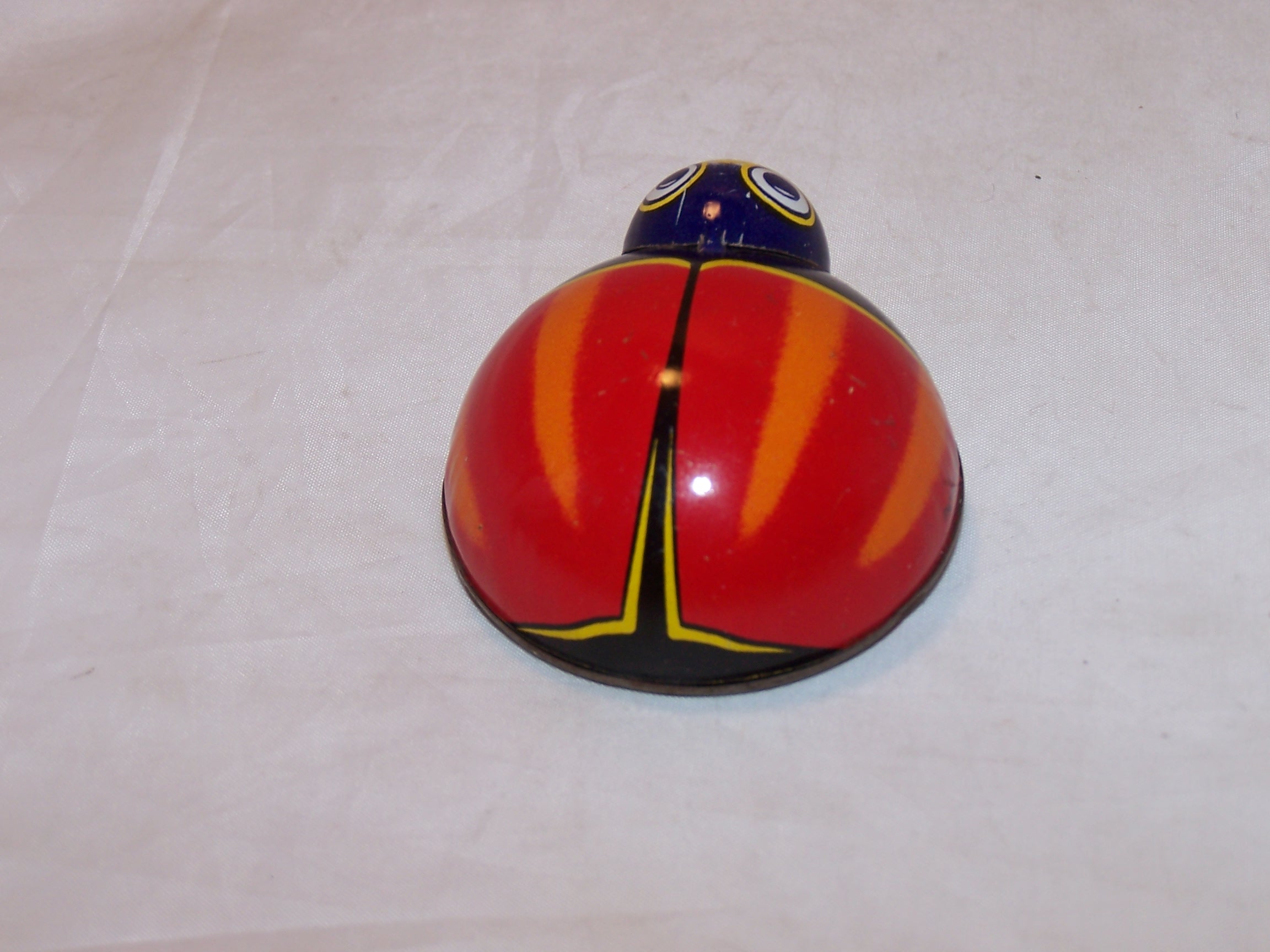 Image 2 of Tin Ladybug Toy, Vintage, Japan