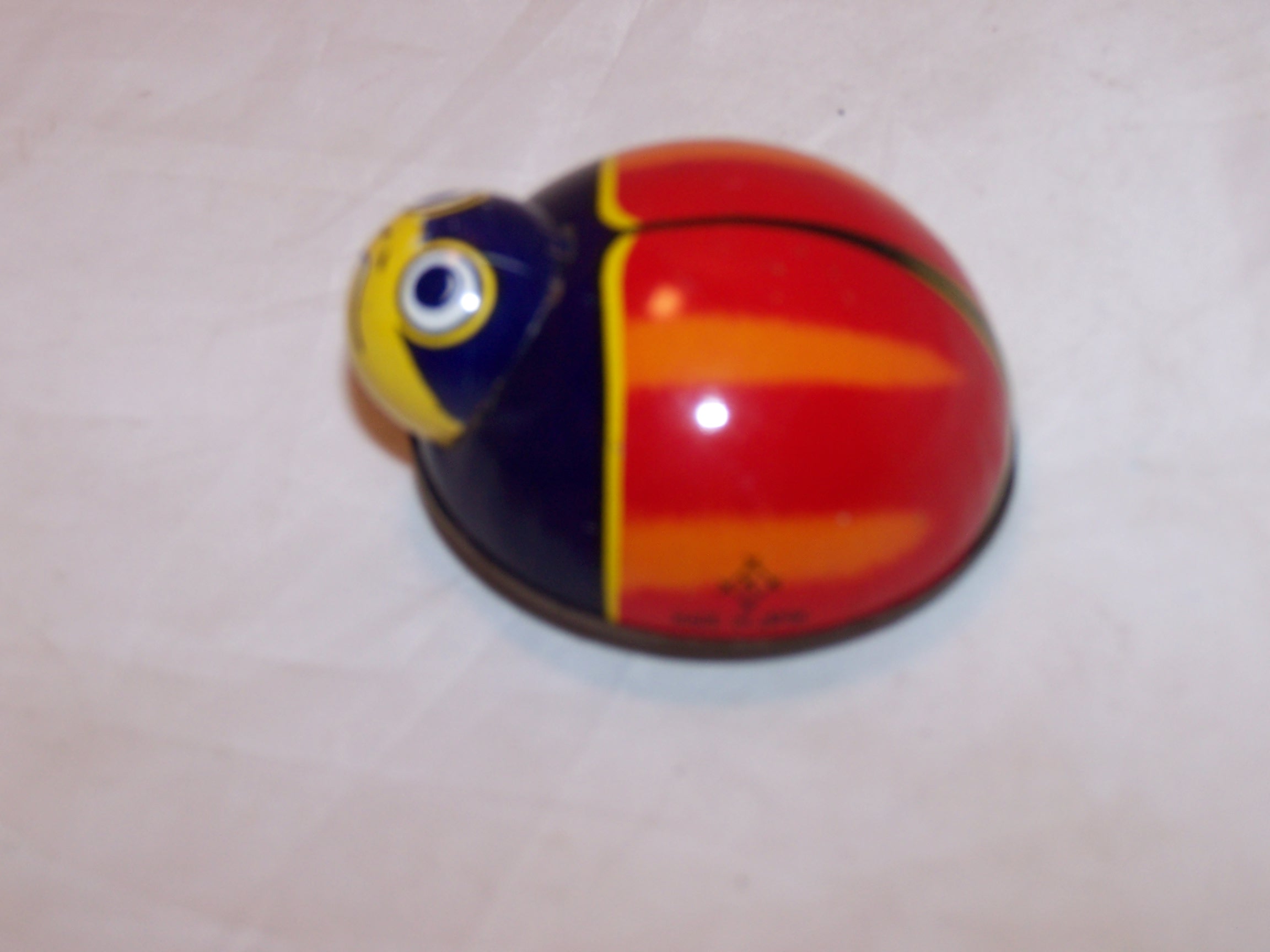 Image 3 of Tin Ladybug Toy, Vintage, Japan