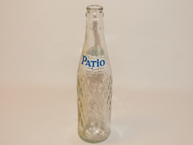 Pepsi Cola Pepsi Pop Bottle Old Swirled Glass 