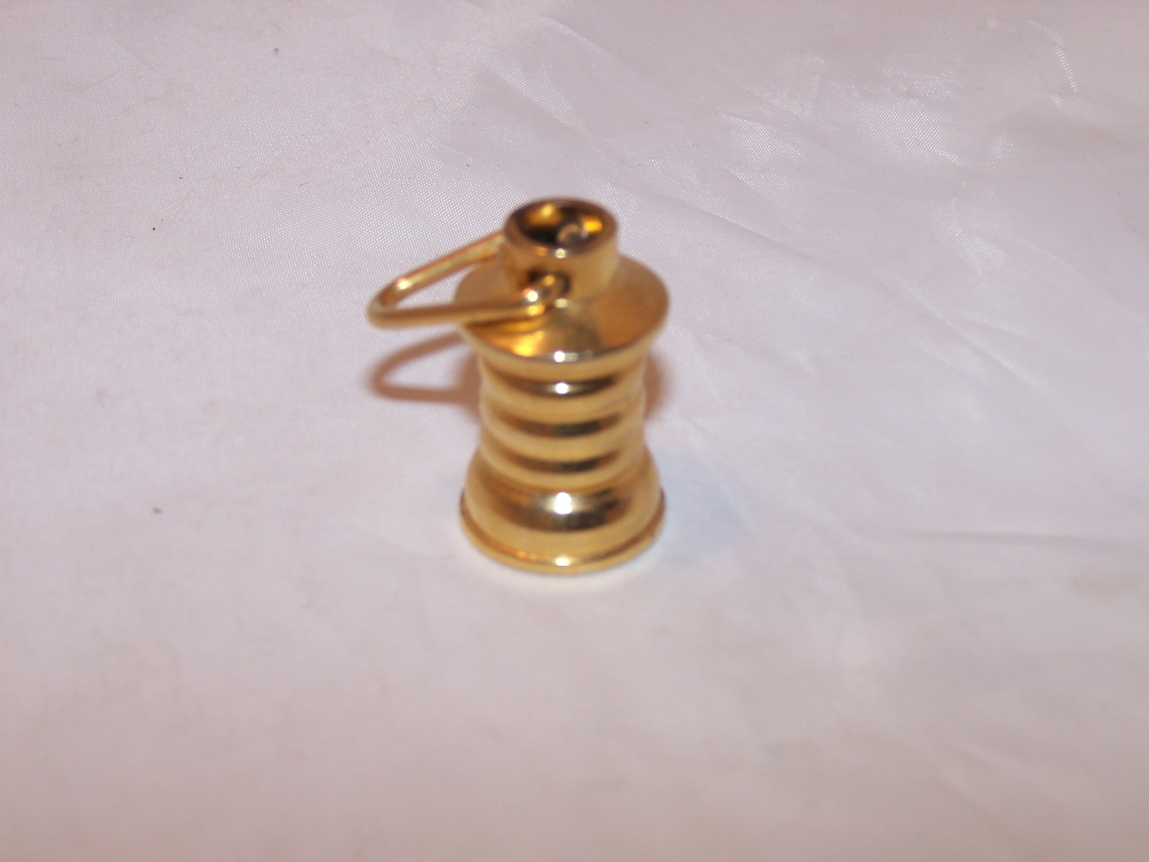 Dollhouse Brass Lantern, Miniature