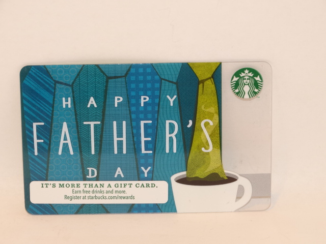 Father's Day Starbucks Card