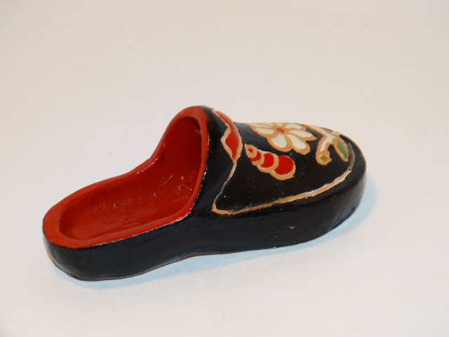 Image 3 of Miniature Shoe, Polish, Bobowski Zaklad Ceramiczny