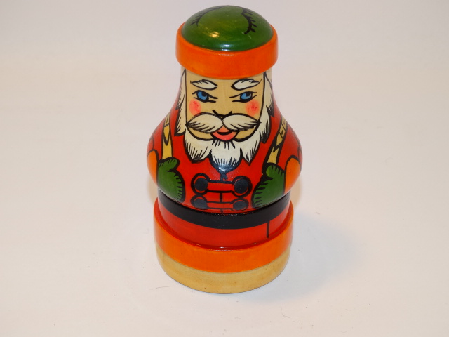 Nesting Doll Polish Woodsman, Unusual Ending, Wood