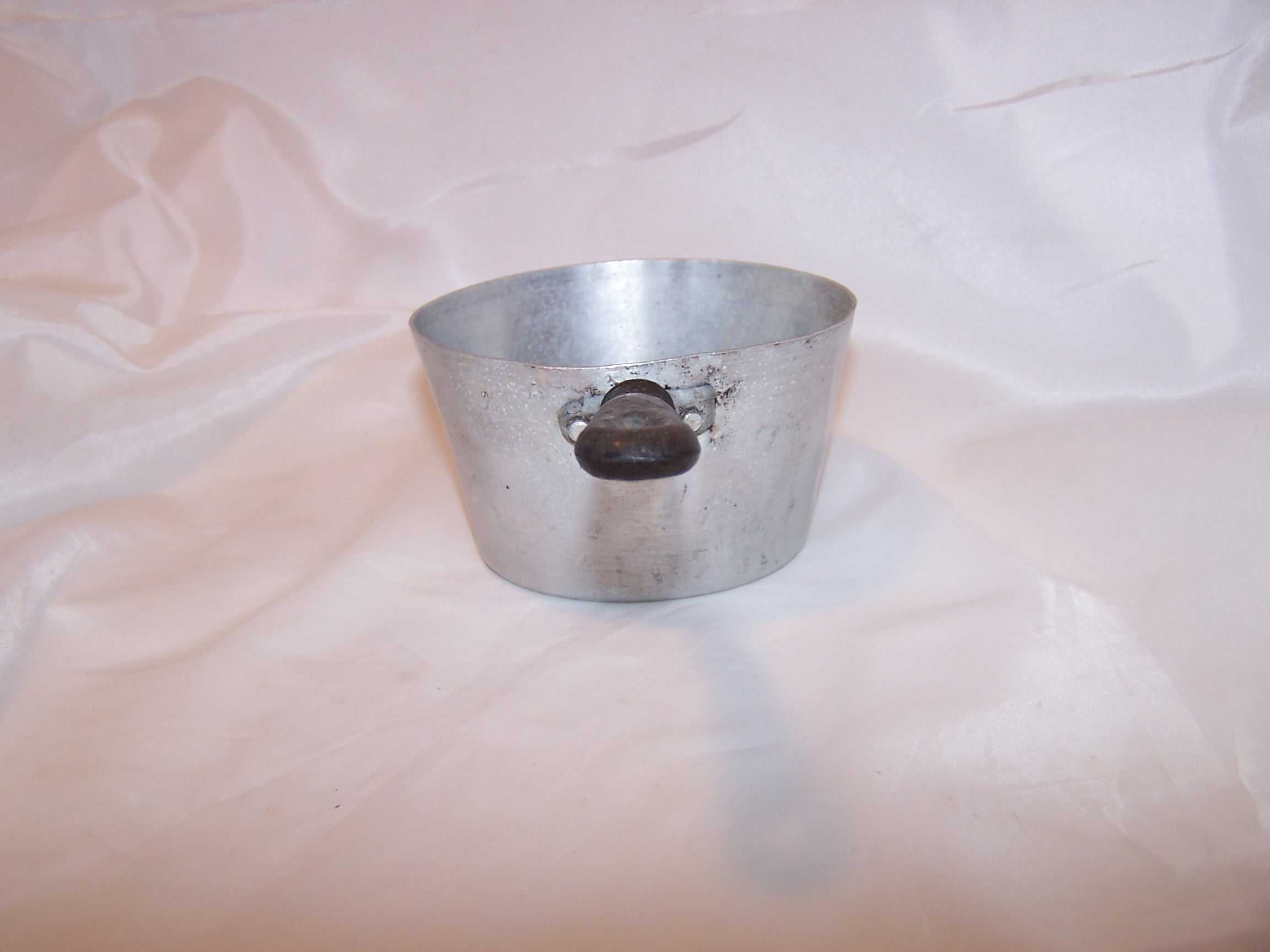 Image 1 of Toy Cook Pot, Aluminum, Vintage Childs Toy