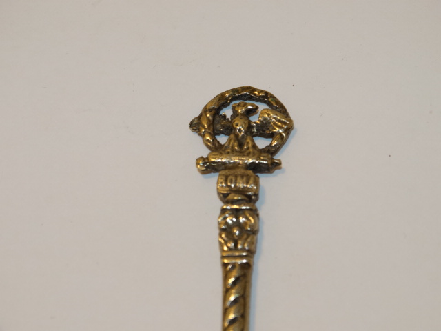 Image 1 of Roma, Italy Eagle Souvenir Spoon 