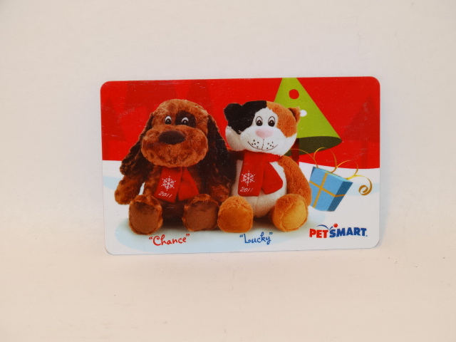 Petsmart Gift Card, Chance and Lucky, ZERO Balance