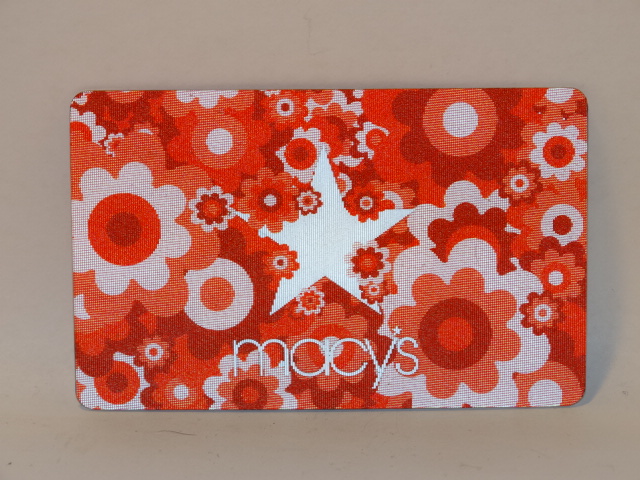 Color Changing Macys Card