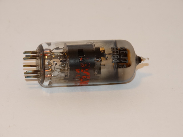 Image 1 of Vacuum Tube Sylvania 6EJ7 EF184, Electronic Tube